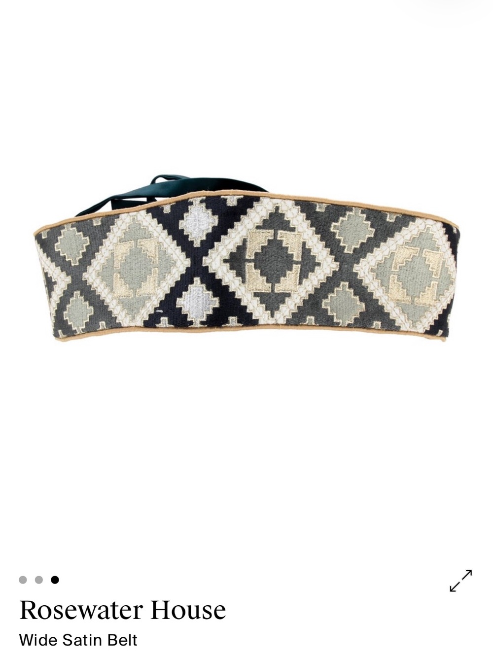 ISO (Do NOT Buy) - Jahan Belt from Rosewater House